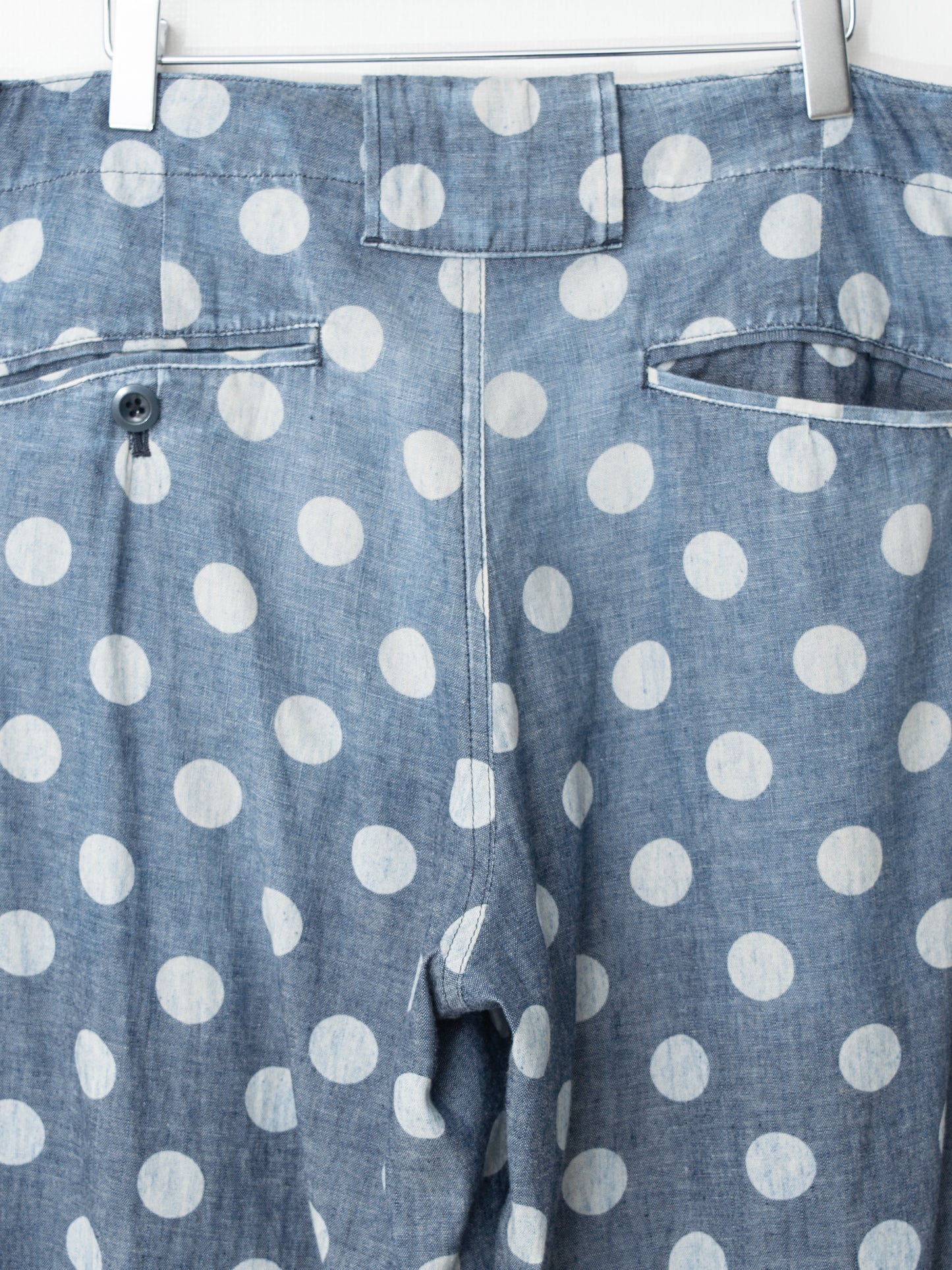 s/s 09 spotted horse polkadot pants ∙ cotton chambray ∙ medium