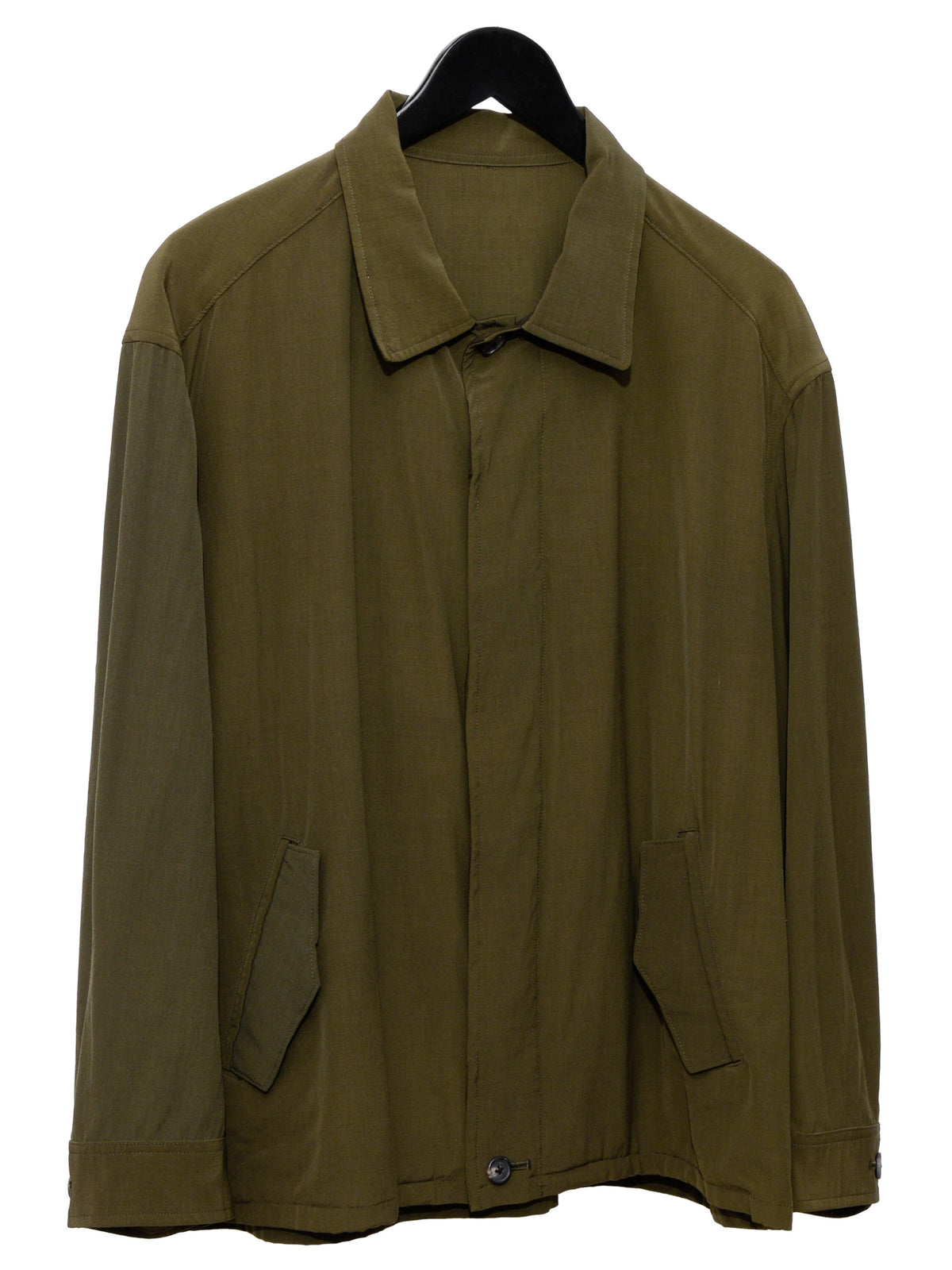 Hidden Front Blouson Olive