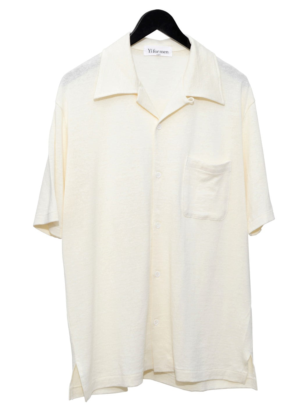 Open Collar Shirt Ivory
