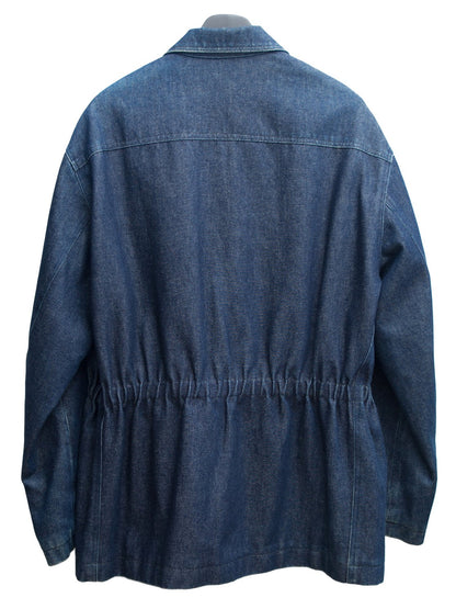 zip jacket indigo ∙ cotton denim ∙ large