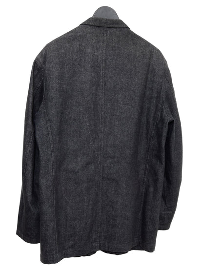 tailored jacket charcoal ∙ cotton linen denim ∙ medium