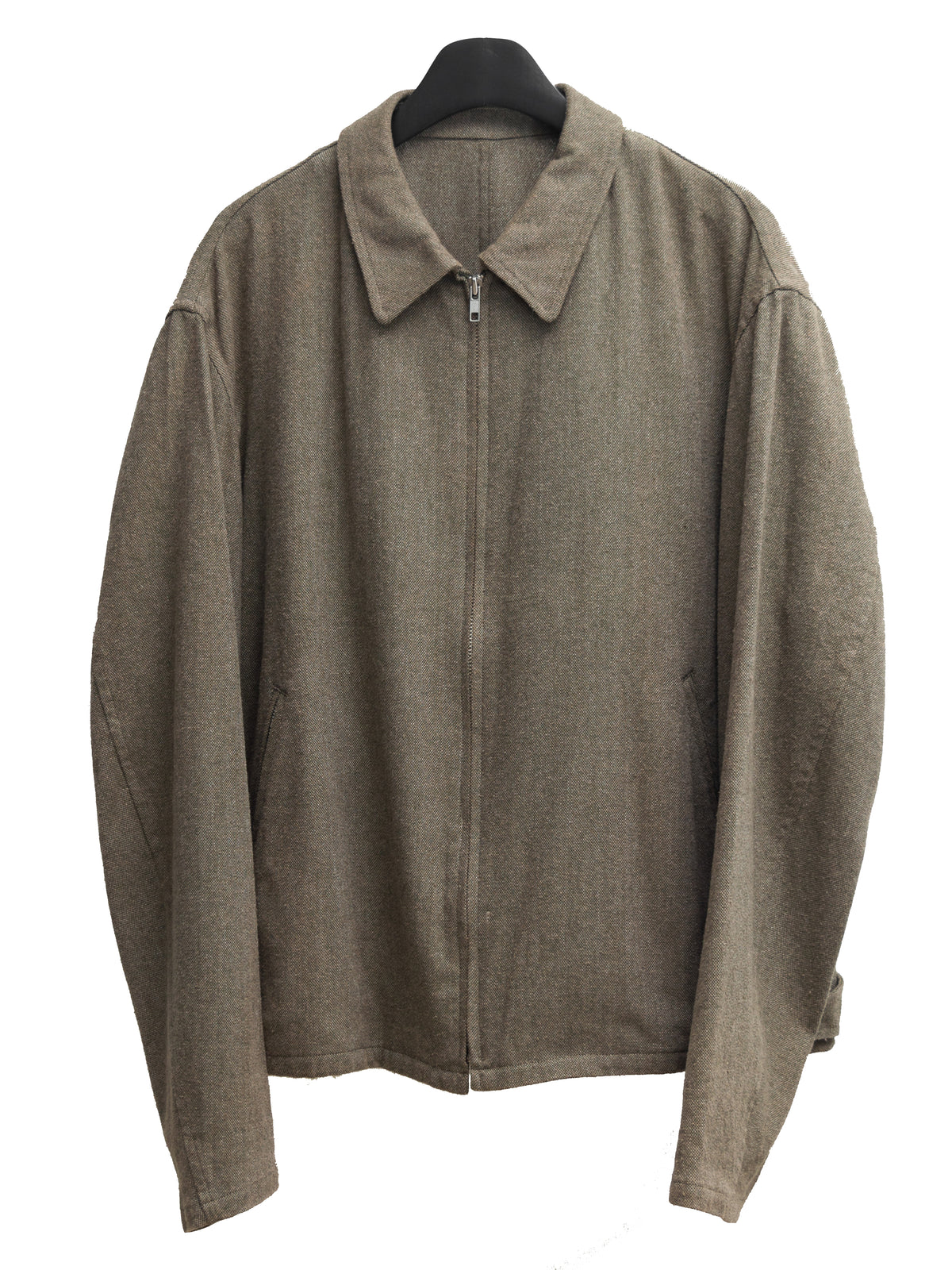 Zip Front Blouson Earth