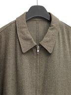 Zip Front Blouson Earth
