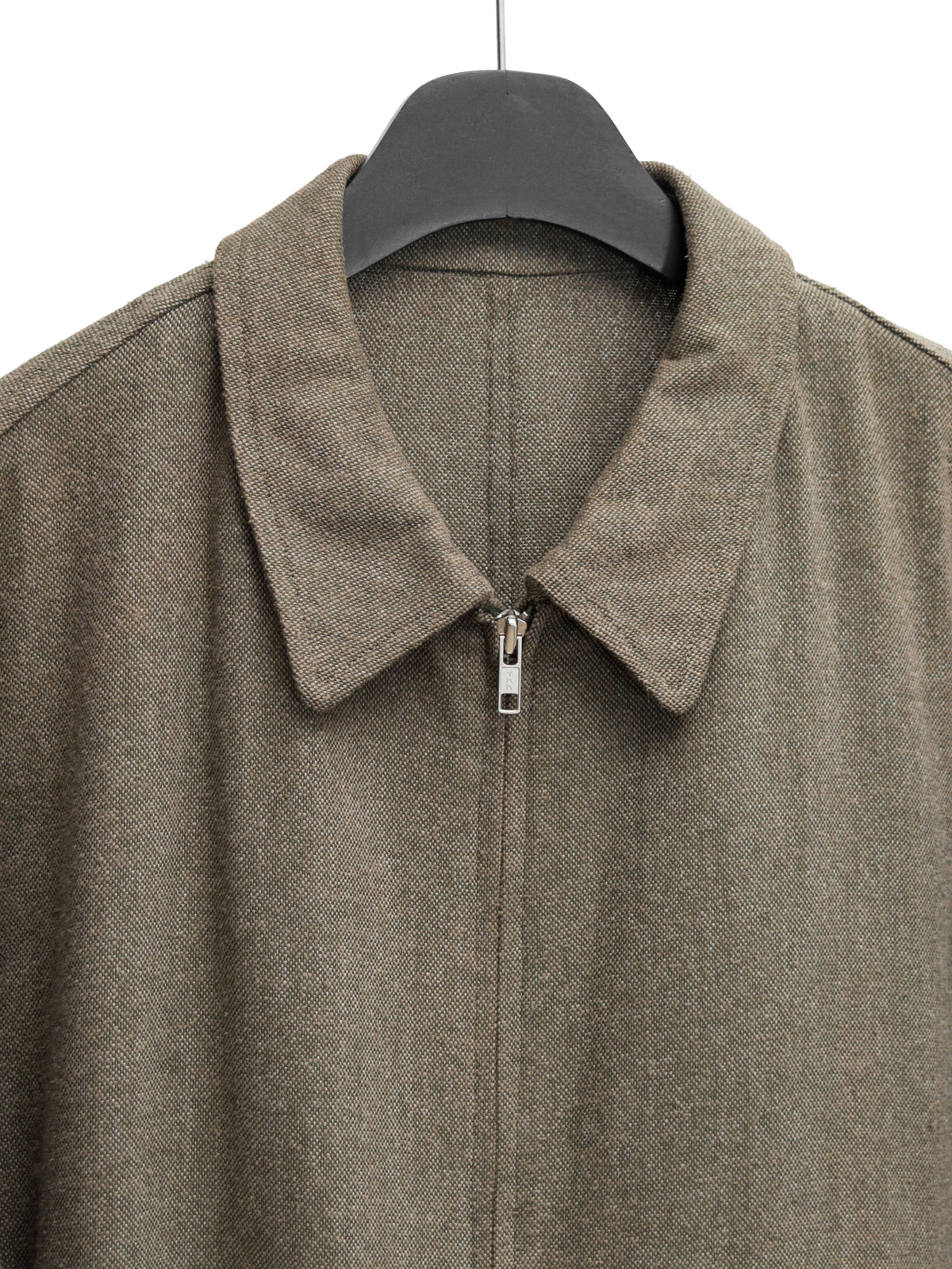 Zip Front Blouson Earth
