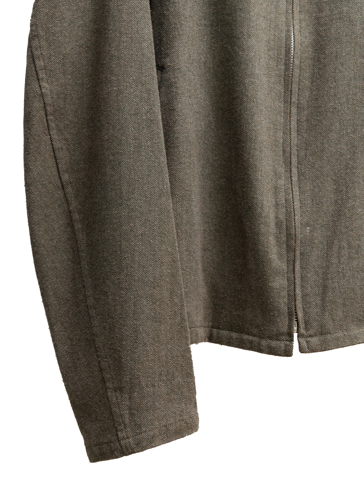 Zip Front Blouson Earth
