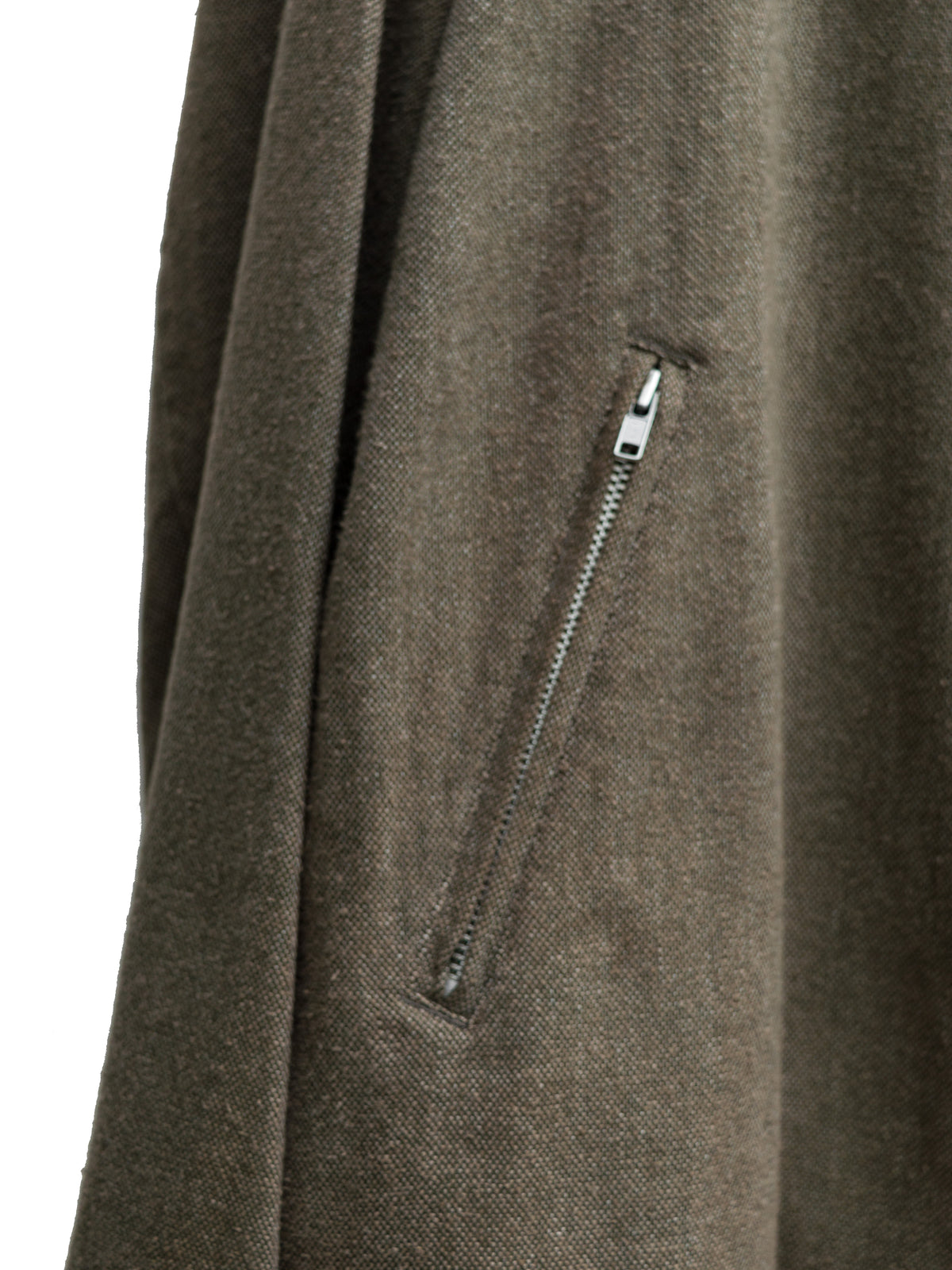 Zip Front Blouson Earth