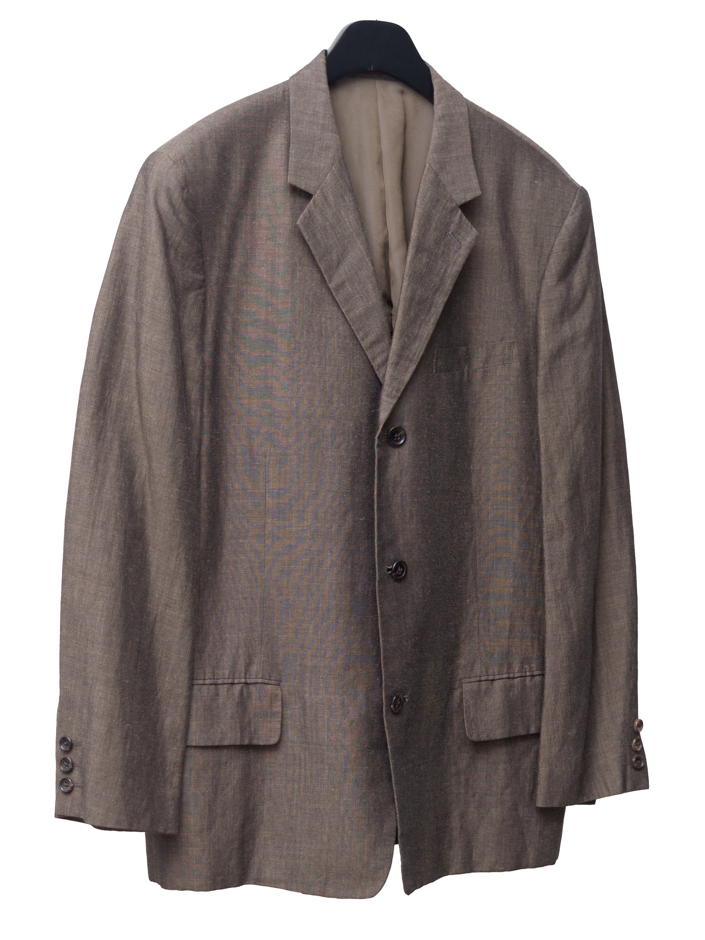 tailored jacket bark ∙ linen wool rayon nylon ∙ small