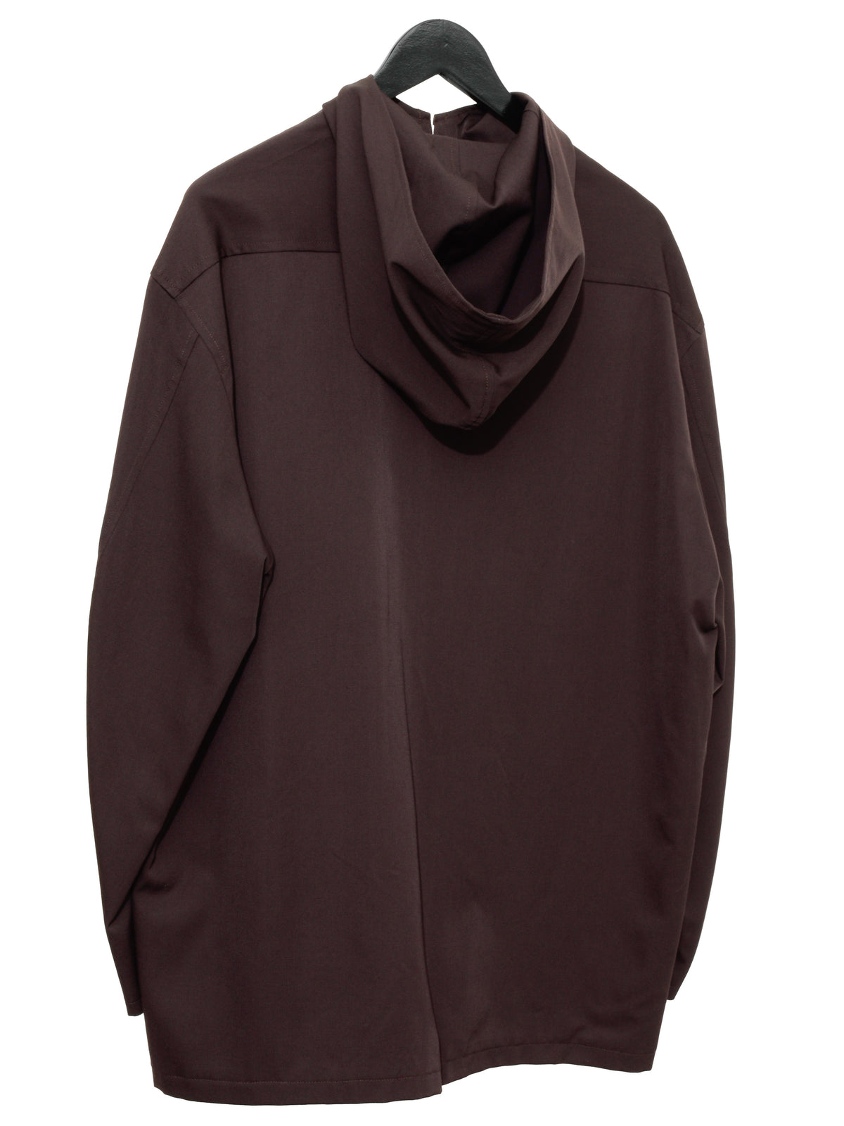 Hooded Zip Jacket Chocolate