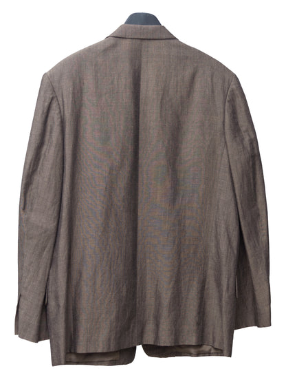 tailored jacket bark ∙ linen wool rayon nylon ∙ small