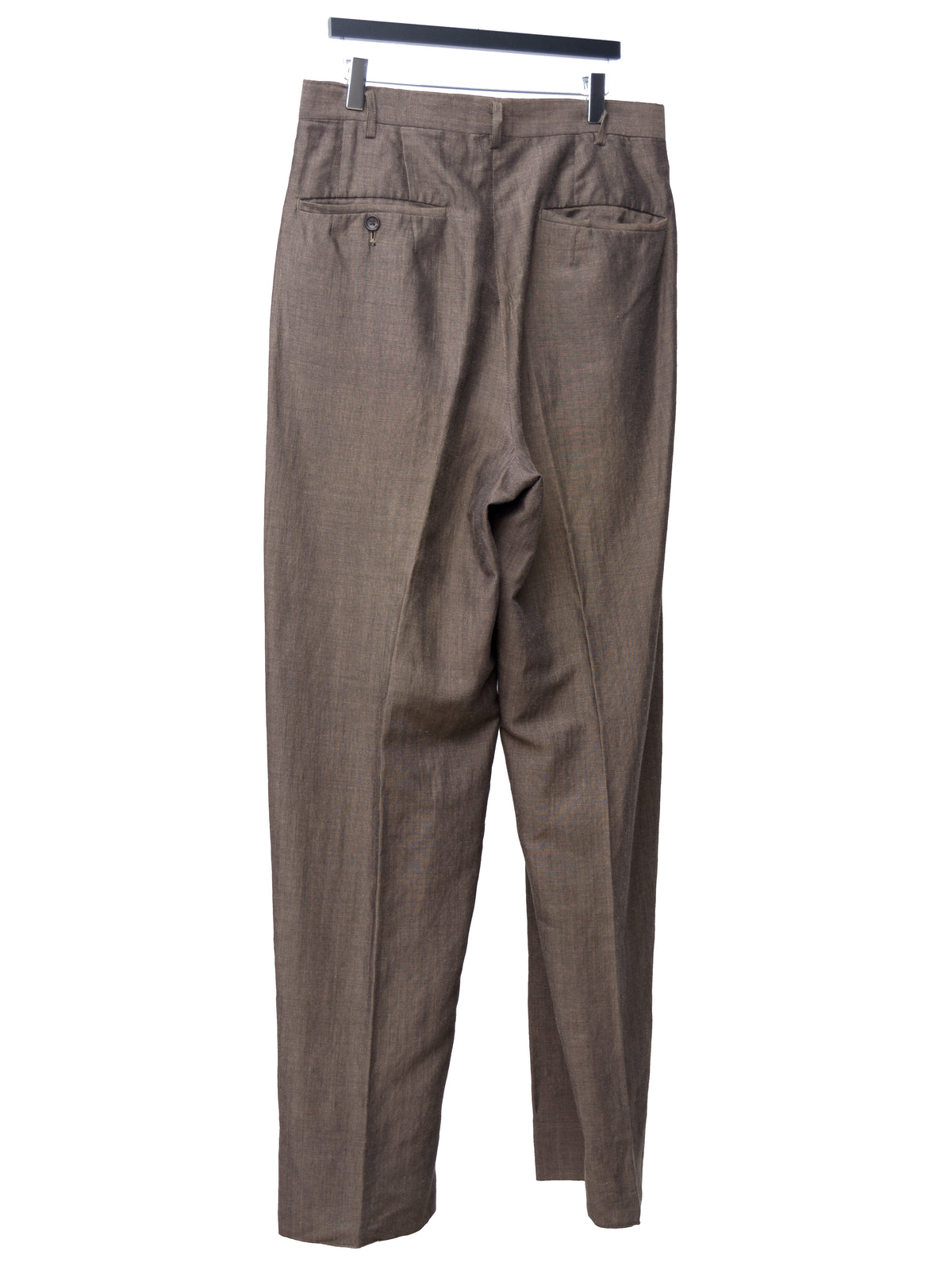 Double Pleat Trousers Bark