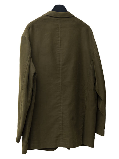 tailored jacket olive brown ∙ cotton moleskin ∙ medium