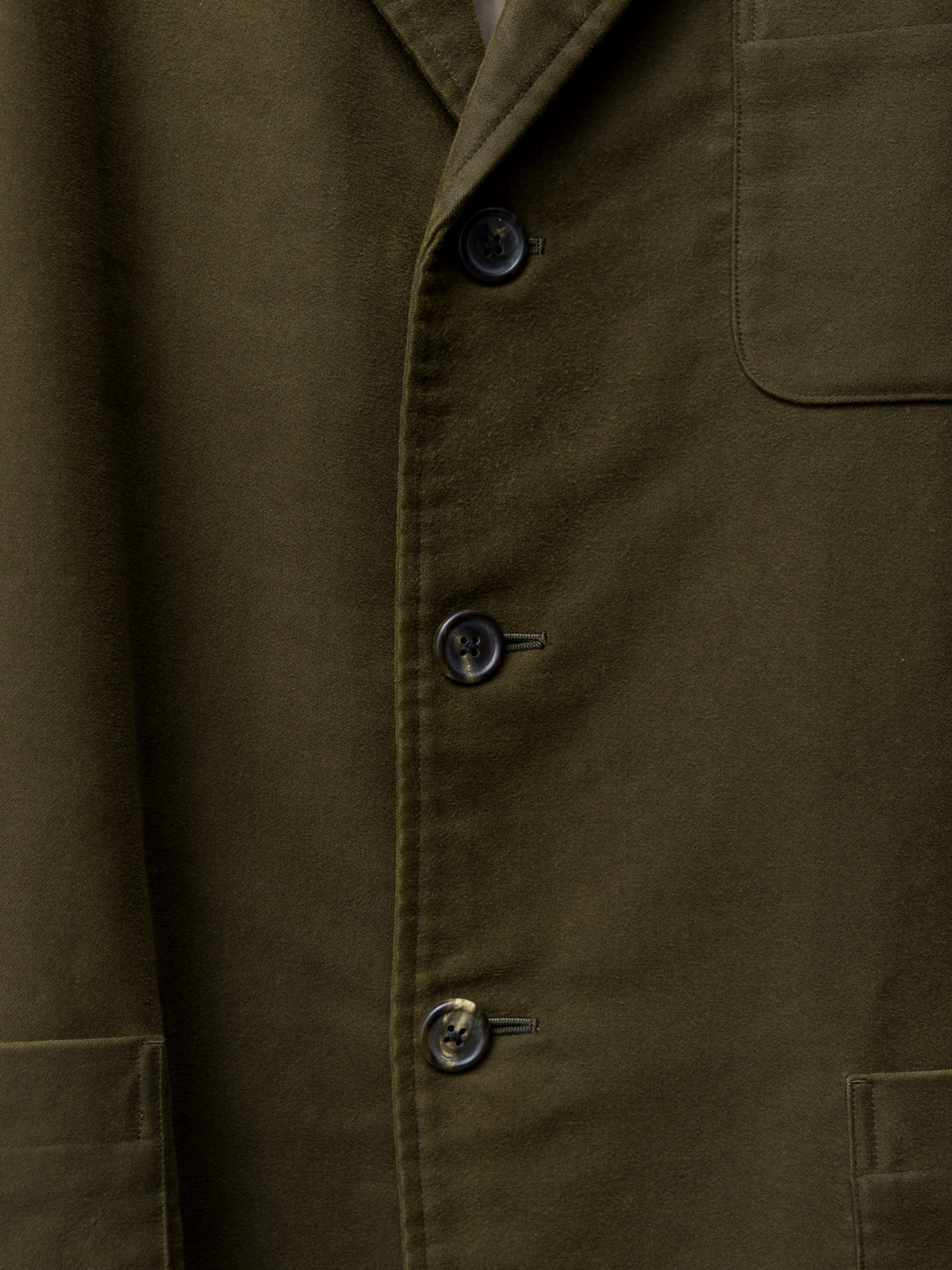 Tailored Jacket Olive Brown