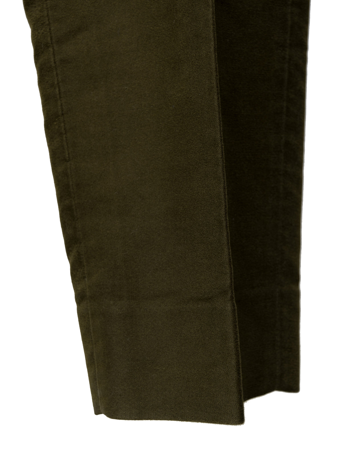 Wide Trousers Olive Brown