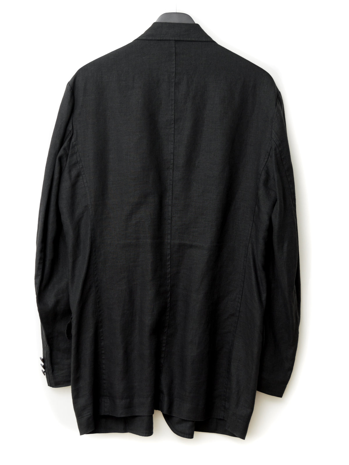 Garment Dyed Tailored Jacket Black