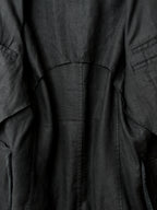 Garment Dyed Tailored Jacket Black