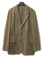 Garment Dyed Tailored Jacket Tea