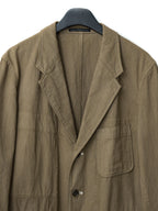 Garment Dyed Tailored Jacket Tea