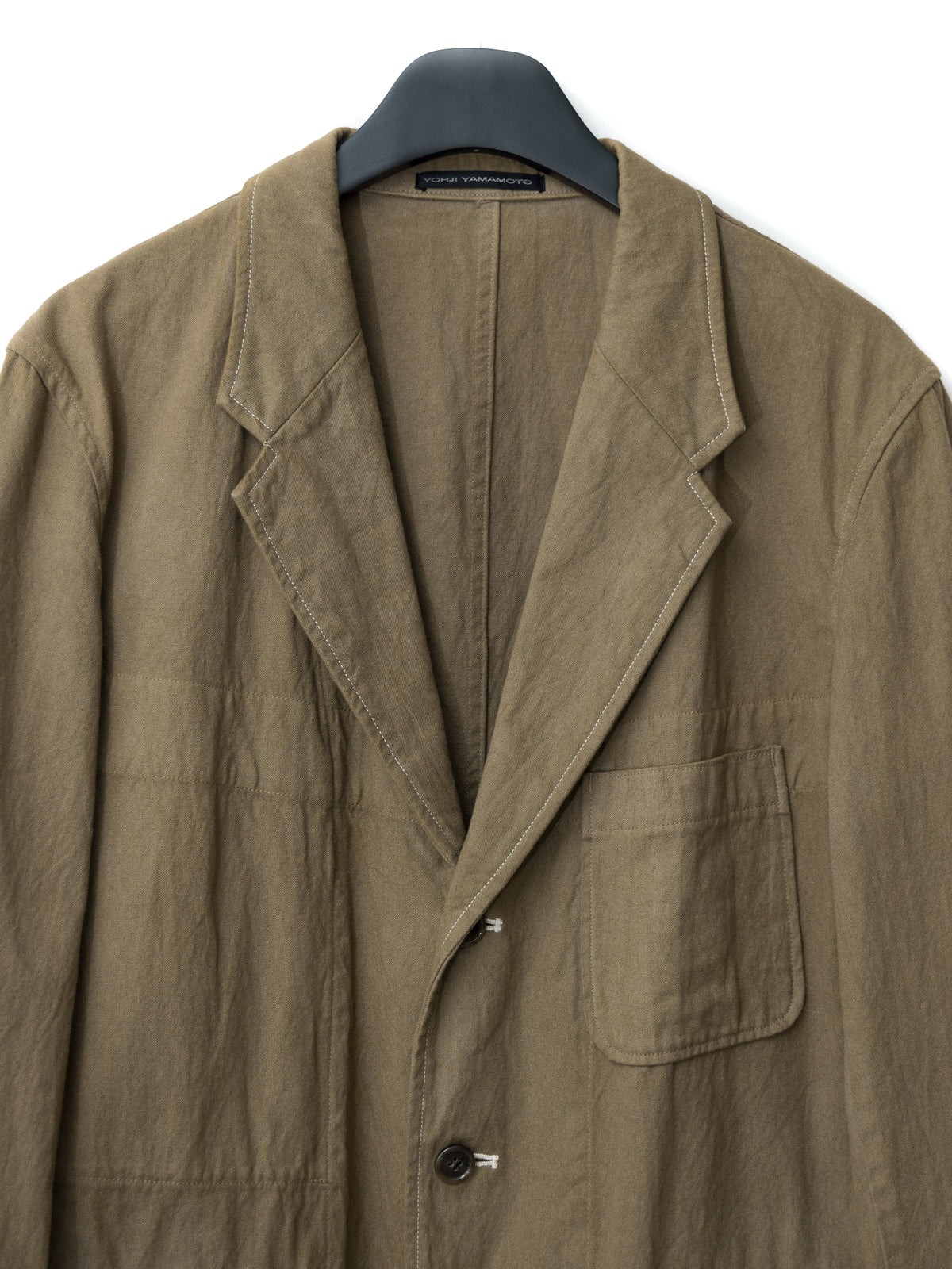 Garment Dyed Tailored Jacket Tea