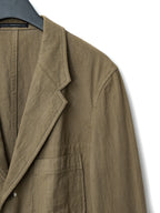 Garment Dyed Tailored Jacket Tea