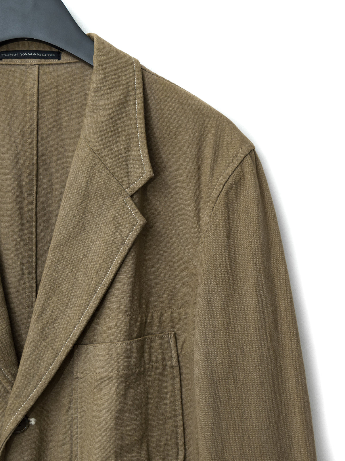 Garment Dyed Tailored Jacket Tea