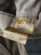 Garment Dyed Tailored Jacket Mud