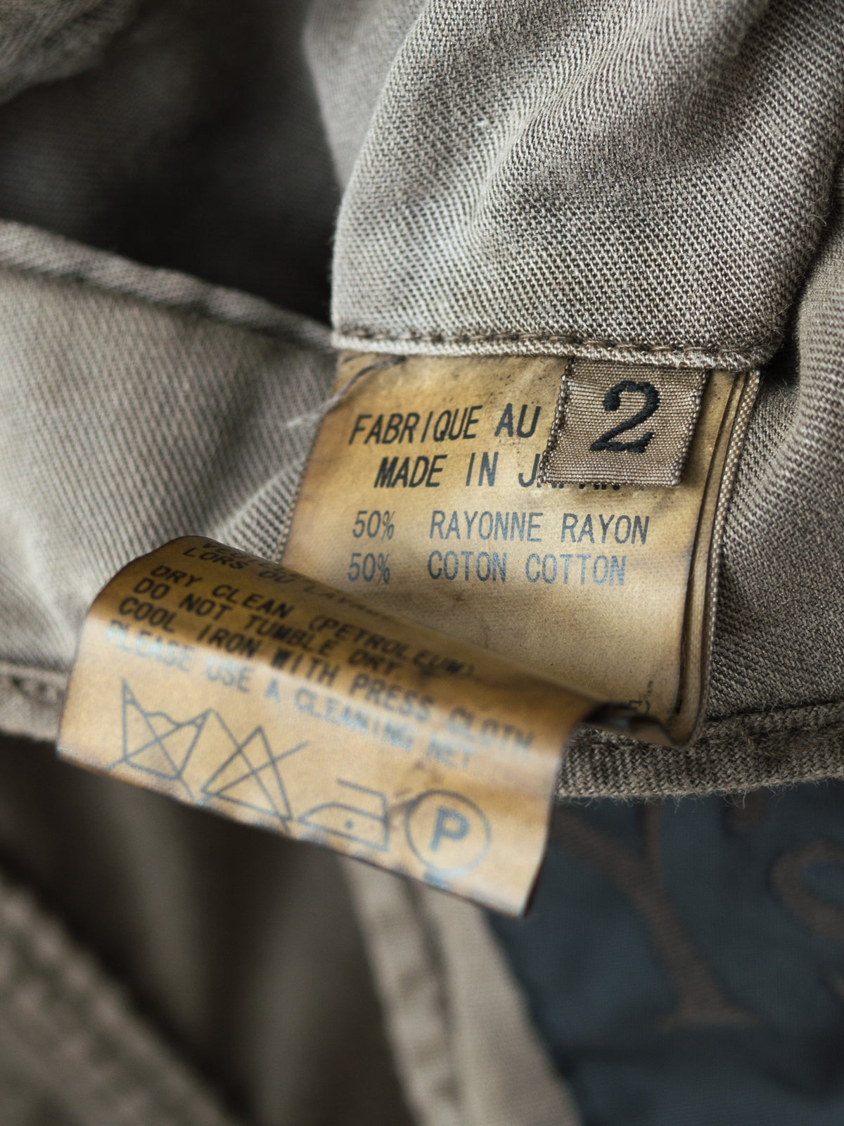 Garment Dyed Tailored Jacket Mud
