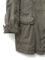 Garment Dyed Tailored Jacket Mud