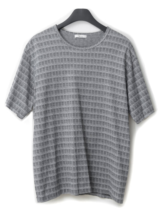box tee grid ∙ cotton ∙ one size