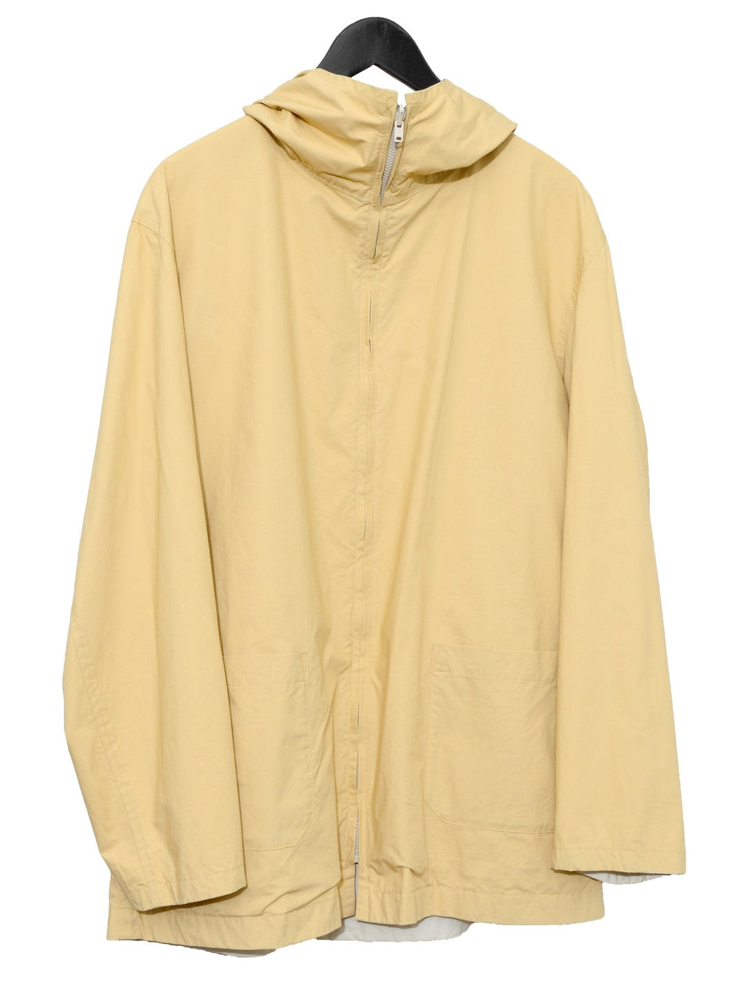 Reversible Hooded Jacket Ecru