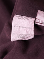 S/S 03 Garment Dyed Overshirt Cabernet