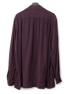 S/S 03 Garment Dyed Overshirt Cabernet