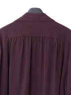 S/S 03 Garment Dyed Overshirt Cabernet