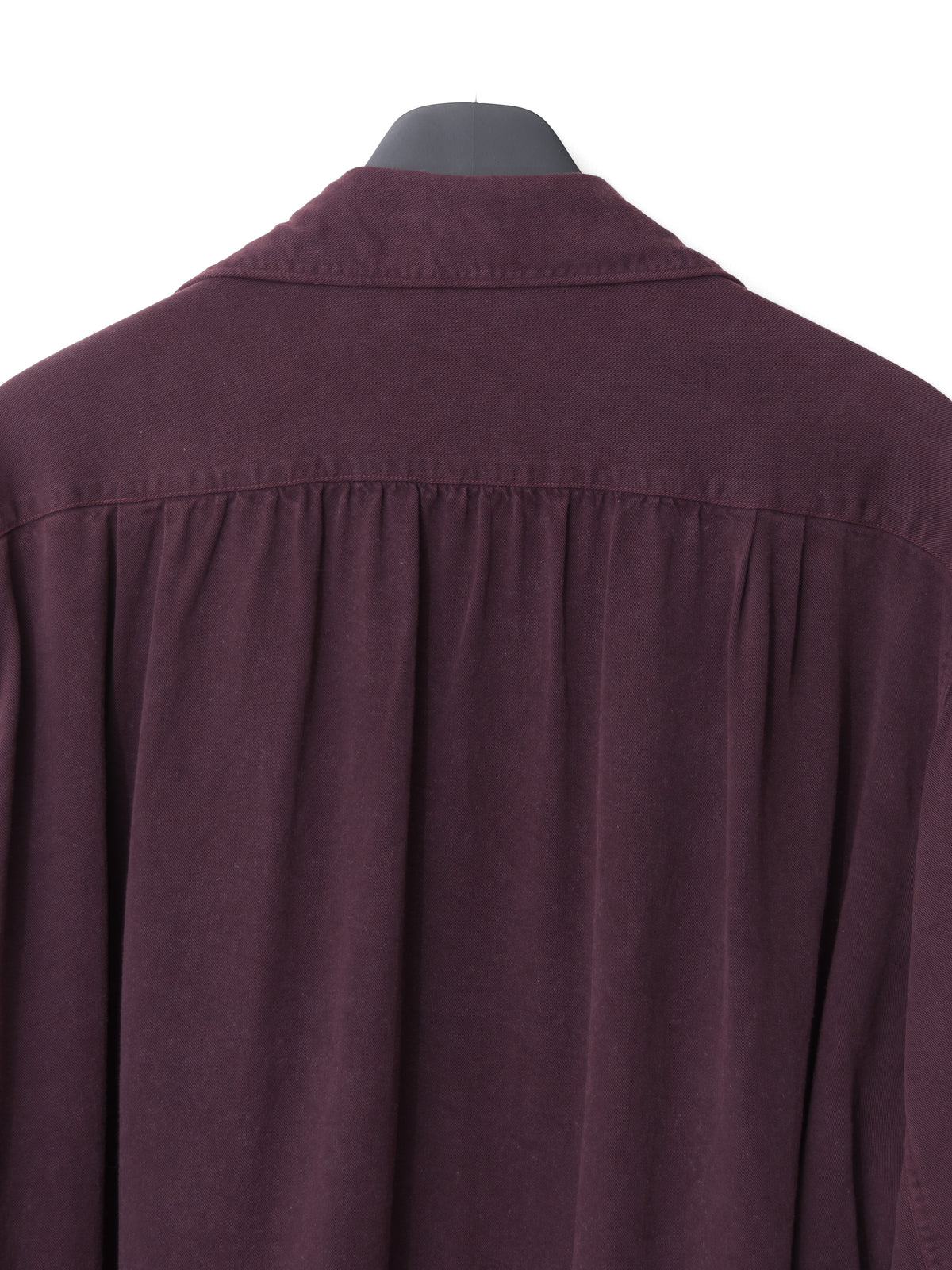 S/S 03 Garment Dyed Overshirt Cabernet