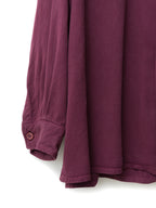 S/S 03 Garment Dyed Overshirt Merlot