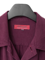 S/S 03 Garment Dyed Overshirt Merlot