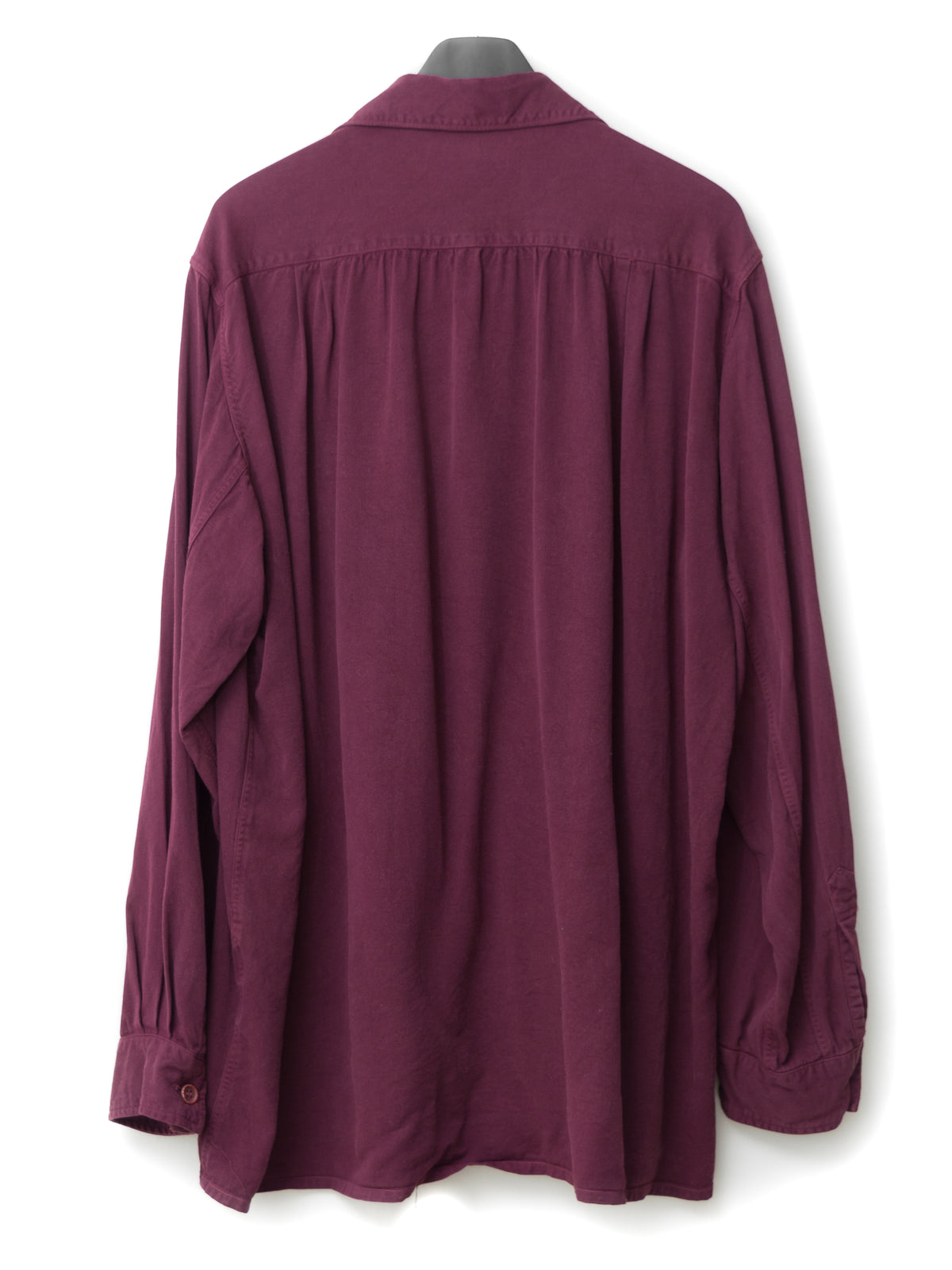 S/S 03 Garment Dyed Overshirt Merlot