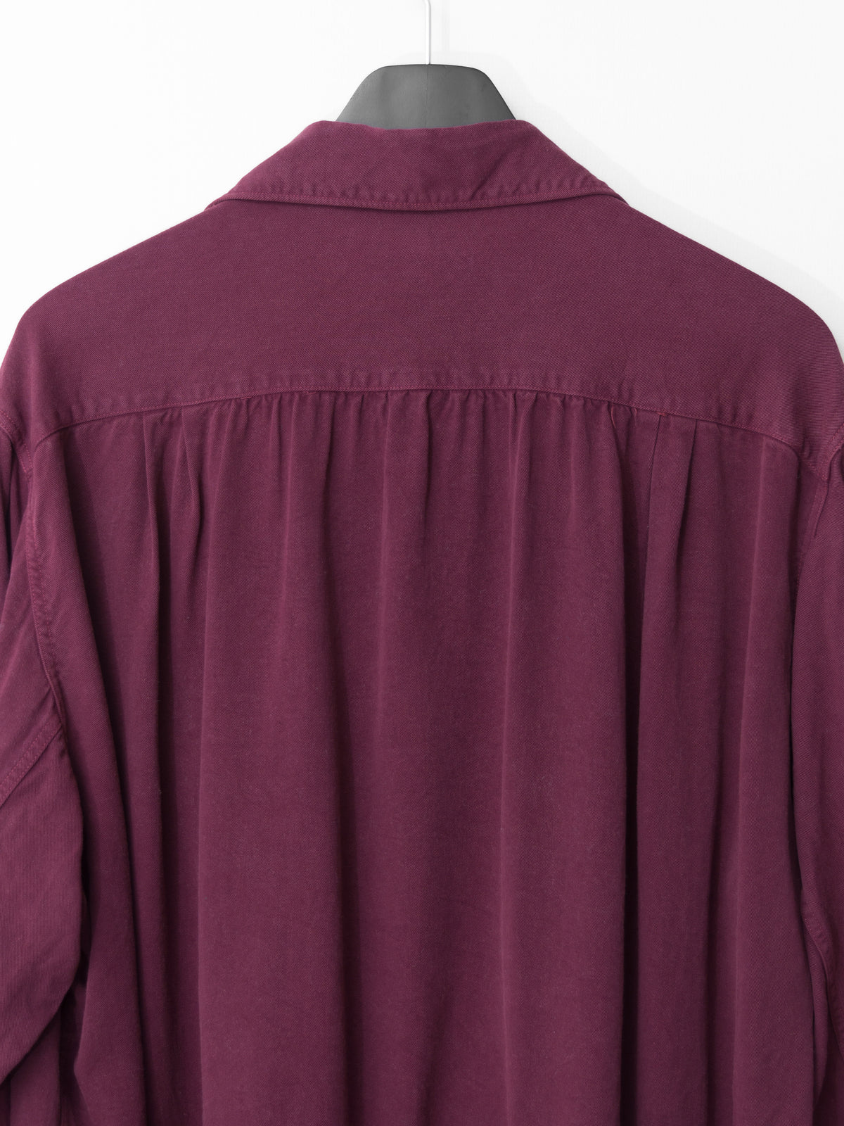 S/S 03 Garment Dyed Overshirt Merlot