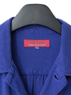 S/S 03 Garment Dyed Overshirt Cobalt