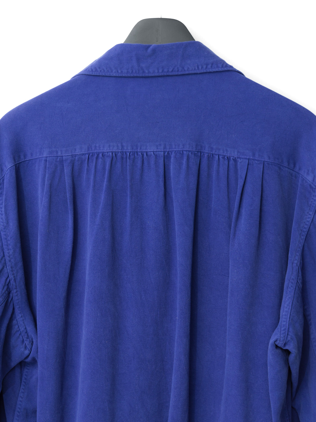 S/S 03 Garment Dyed Overshirt Cobalt
