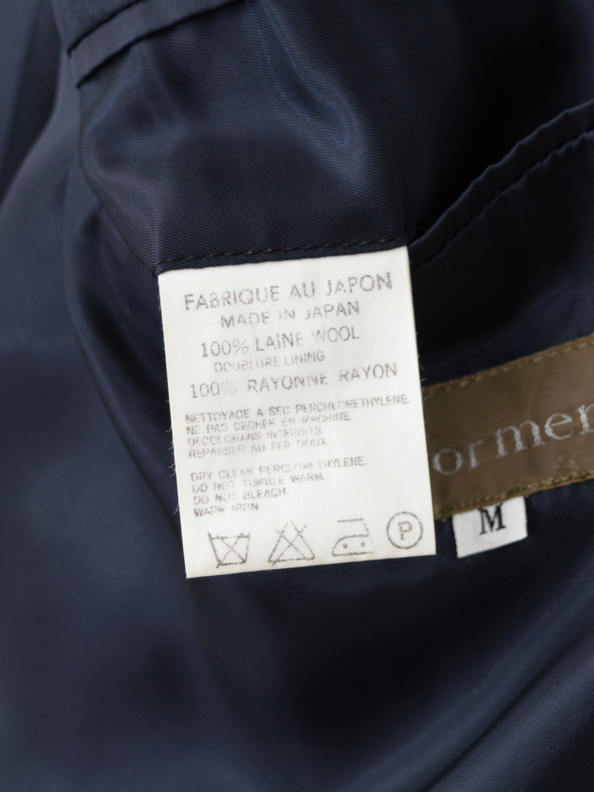 Tailored Jacket Navy