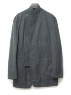 Garment Dyed Tailored Jacket Army Grey