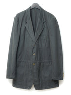 Garment Dyed Tailored Jacket Army Grey