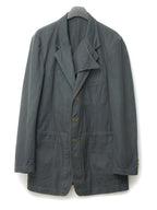 Garment Dyed Tailored Jacket Army Grey