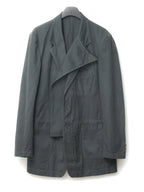 Garment Dyed Tailored Jacket Army Grey