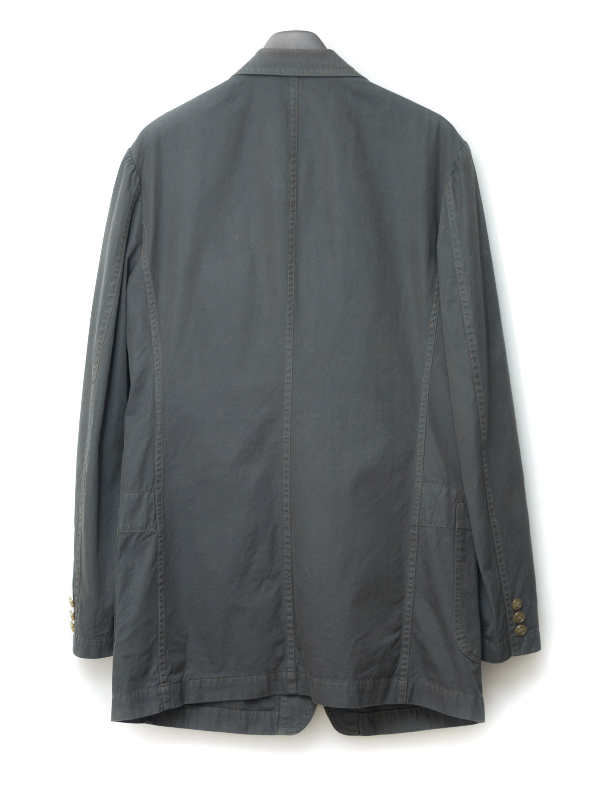 Garment Dyed Tailored Jacket Army Grey
