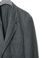 Garment Dyed Tailored Jacket Army Grey
