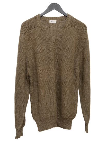 saddle pullover wheat ∙ linen wool ∙ one size