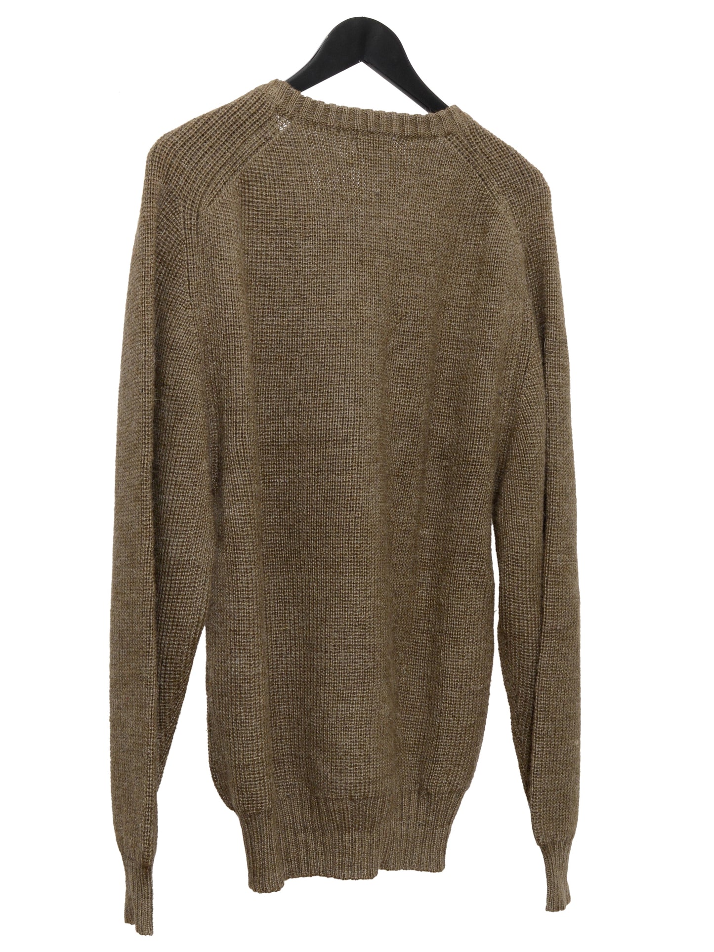 saddle pullover wheat ∙ linen wool ∙ one size