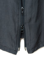 Contrast Rib Zipup Lead