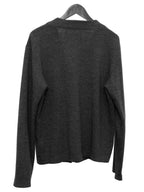 Double Zip Cardigan Dark Grey